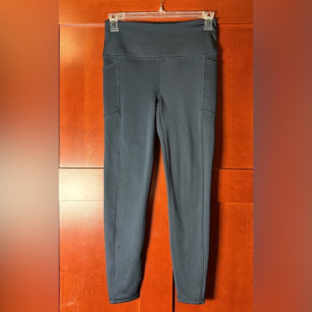 Spyder Active Dark Blue Performance Leggings Size… - image 3